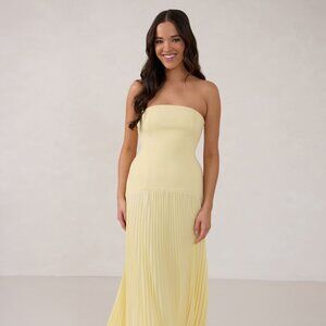 Park & Fifth Daphne Dress Size SS / Butter